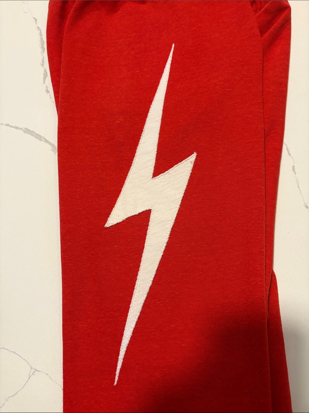Aviator Nation Bolt Sweatpants ~ XS ~ Red - Picture 7 of 15